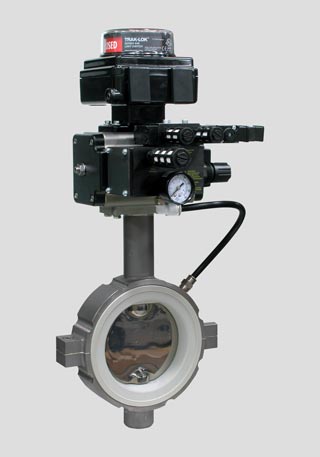  Material Cut-Off Valve Discharging Organic Acid Granules from a Storage Silo